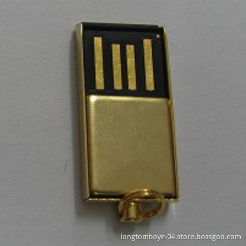 Golden Mini USB Flash Drive for HP USB
